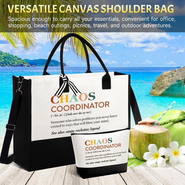 Administrative Professional Day Gift Box for Women w/Tote & Makeup Bag