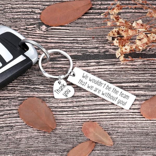 Boss Appreciation Gift: Key Ring for Women and Men