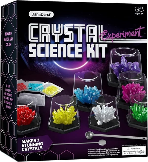 Kids' Crystal Growing Kit - Science Experiments for Ages 8-14