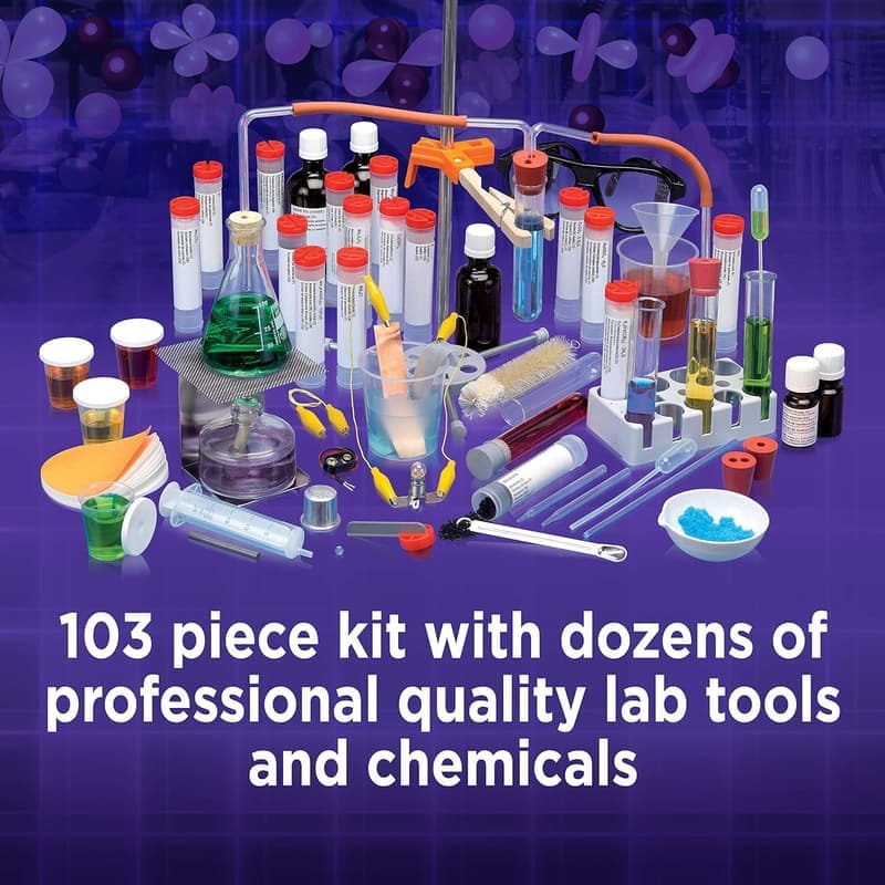 Thames & Kosmos Chem C3000 Chemistry Set for Students, 333 Experiments