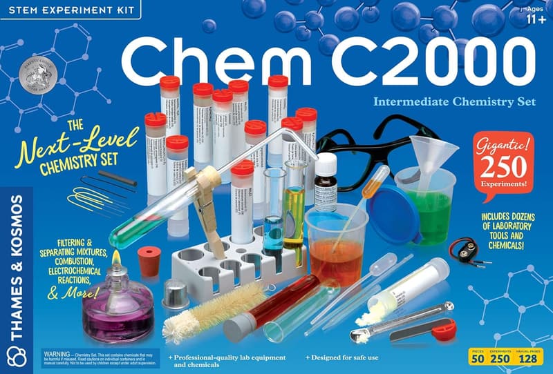 Thames & Kosmos Chemistry Set | 250 Experiments & Lab Manual