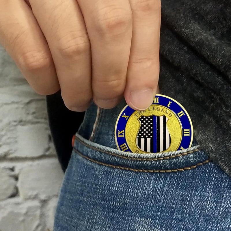 Police Retirement Coin | 