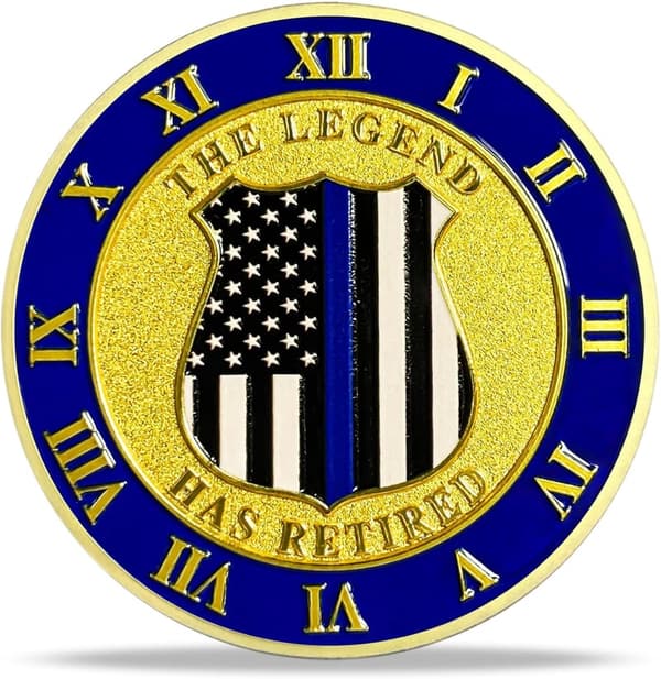 Police Retirement Coin | 