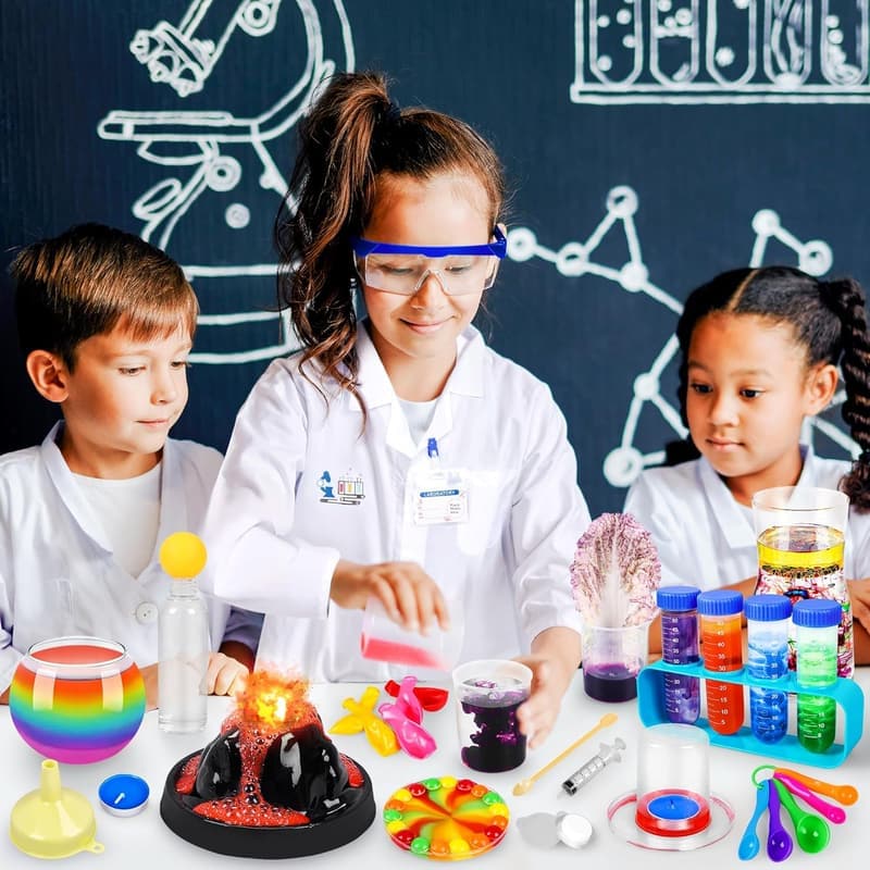 STEM Science Kit with 120 Experiments for Kids Ages 6-12