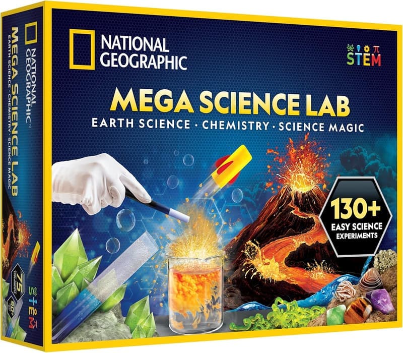 Kids' Science Kit - 130+ Experiments, STEM Projects & Earth Science