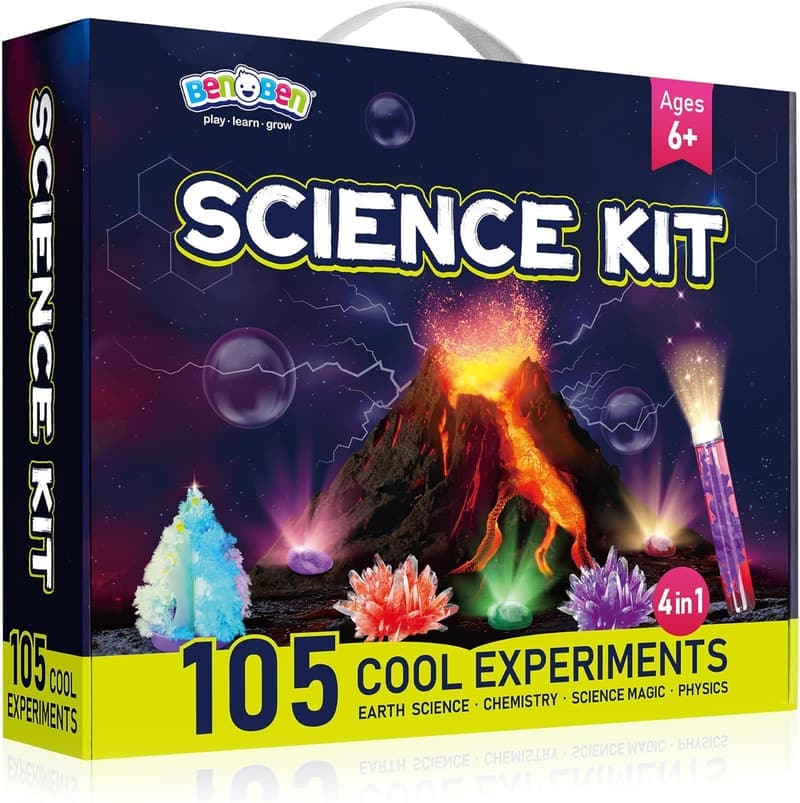 STEM Science Kit for Kids - 105 Experiments & Educational Fun
