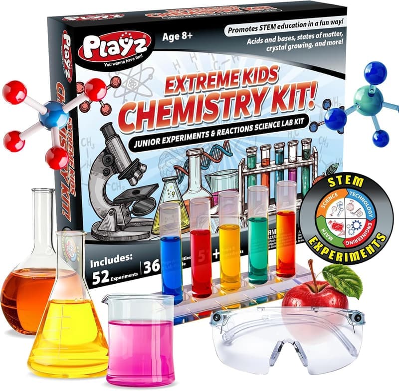 STEM Chemistry Experiment Kit for Kids Age 8-12