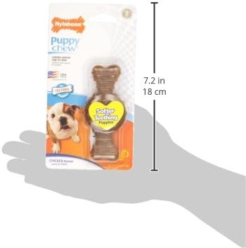 X-Small Nylabone Chicken Flavor Chew Toy for Puppies