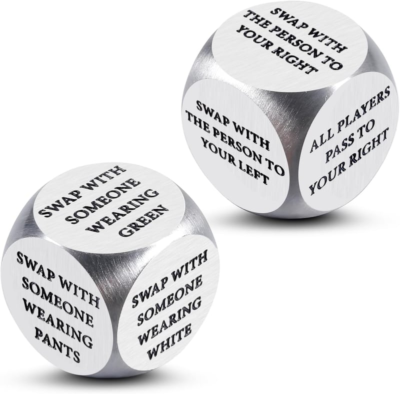 Christmas Gift Exchange Dice Game for Family Fun
