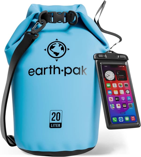 Waterproof Dry Bag Backpack with Phone Case for Kayaking