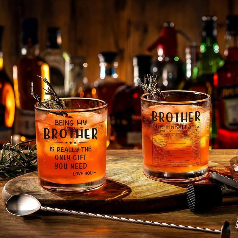 Brother Whiskey Glass - 