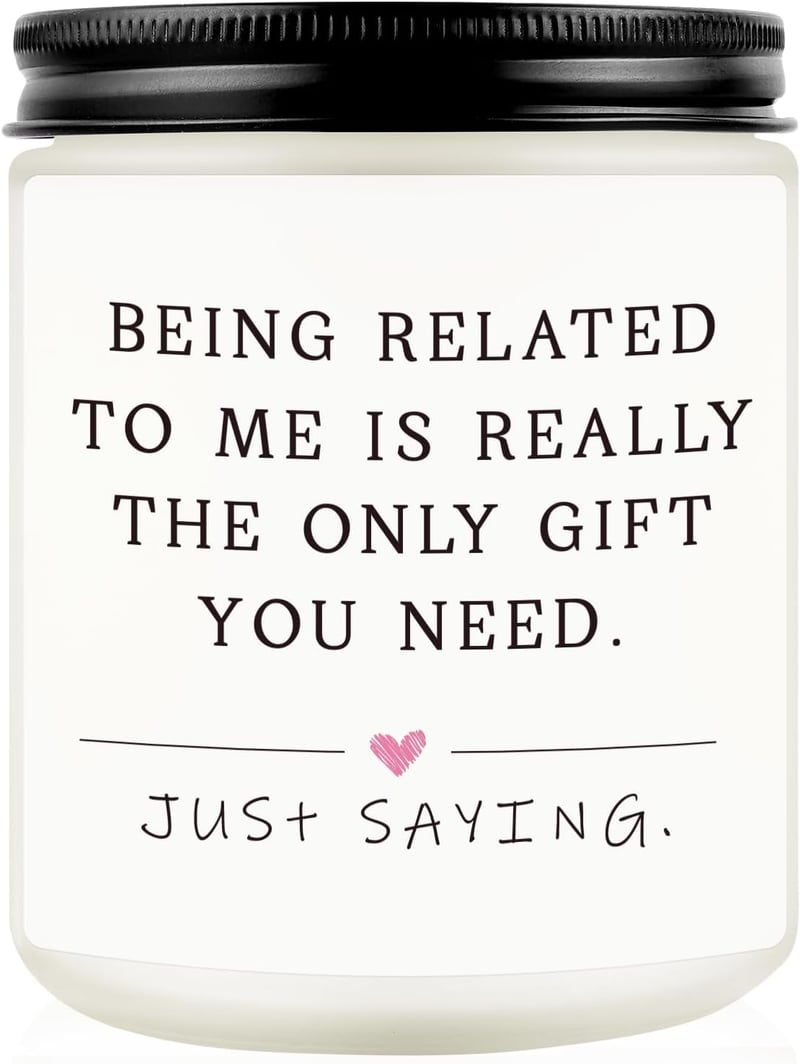 Sibling Candle for National Siblings Day - Humorous Gift