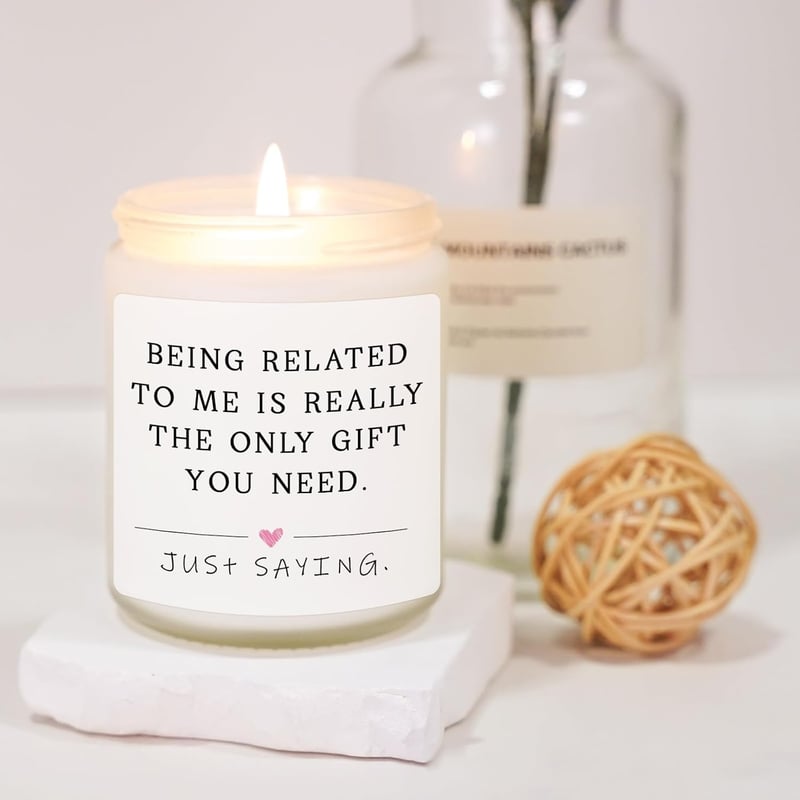 Sibling Candle for National Siblings Day - Humorous Gift