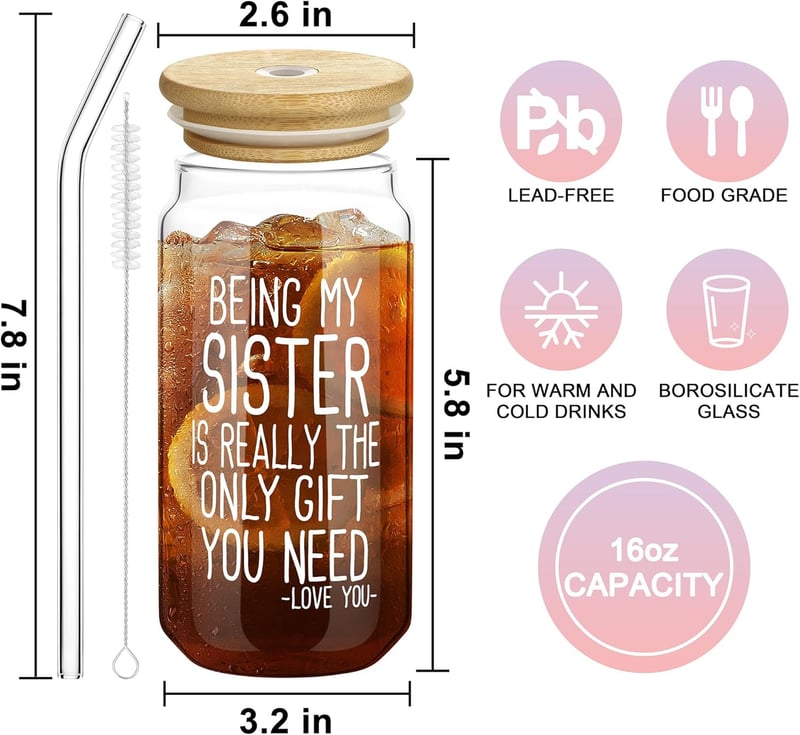 Sister Birthday Gift Set - 7 Unique Presents