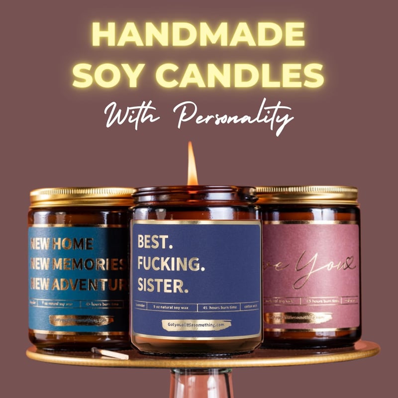Funny Sister Birthday Candle - 