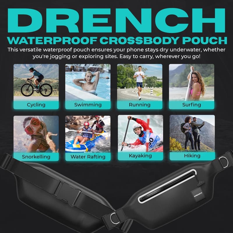 Underwater Waterproof Fanny Pack & Phone Pouch for Swimming