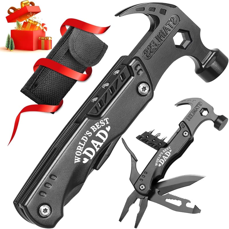 Father's Day Multitool Hammer Gift for Dad
