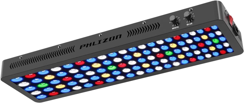 300W Dimmable Full Spectrum LED Aquarium Light for Fish Tanks