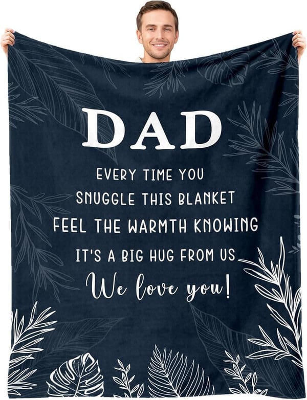 Father's Day Dad Blanket - 