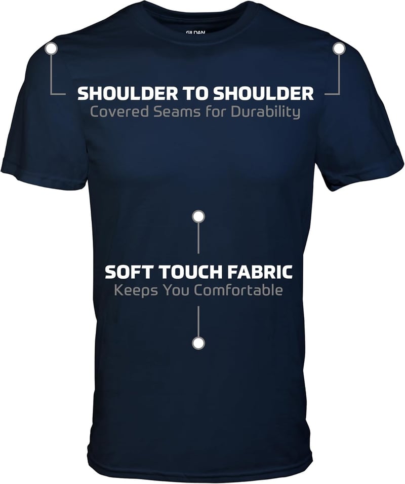 Men's Crew T-Shirts Multipack by Gildan