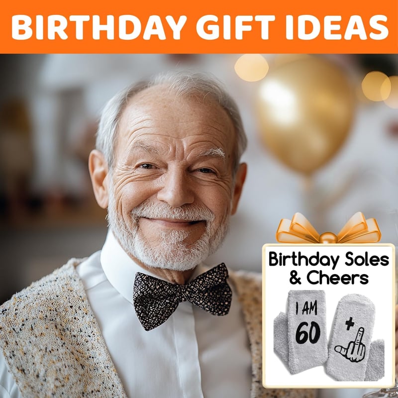 70th Birthday Socks for Men - Unique Gifts for Him
