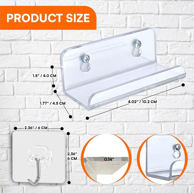 Vinyl Record Wall Display Kit – Durable & Elegant Organizer