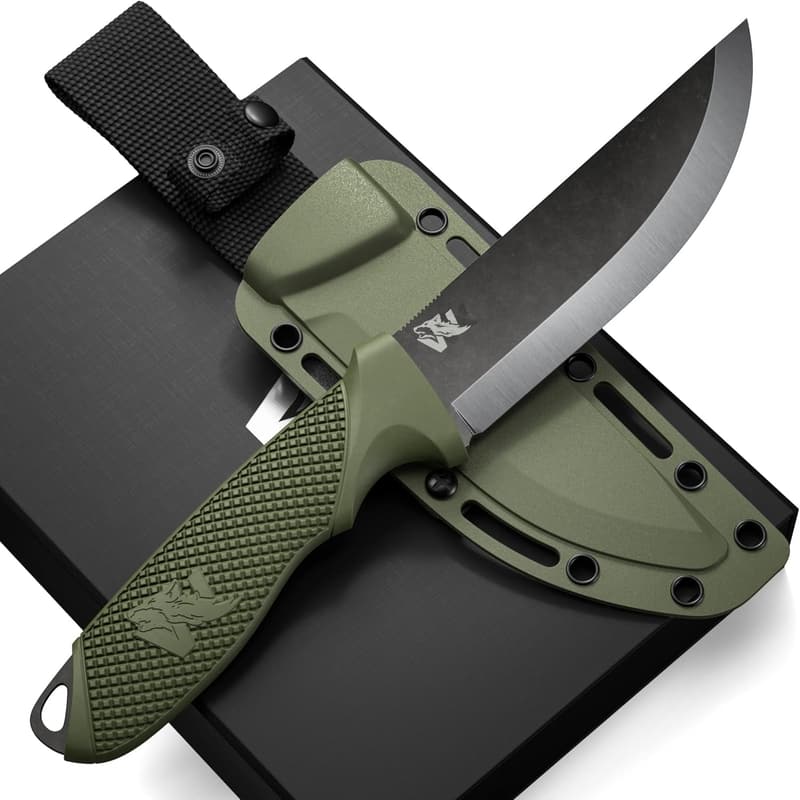 Tactical Full Tang Survival Knife with 440C Steel Blade