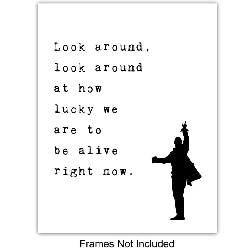 Inspirational Lyrics Wall Art Poster Set - Home Decor for Fans