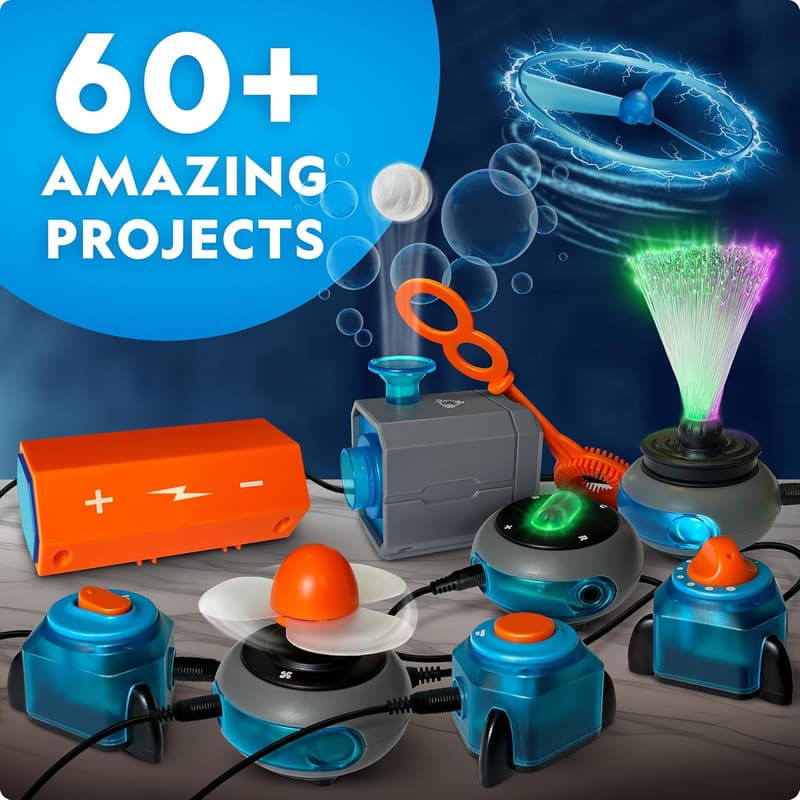 Kids' Electric Circuit Maker Kit - 60 STEM Projects