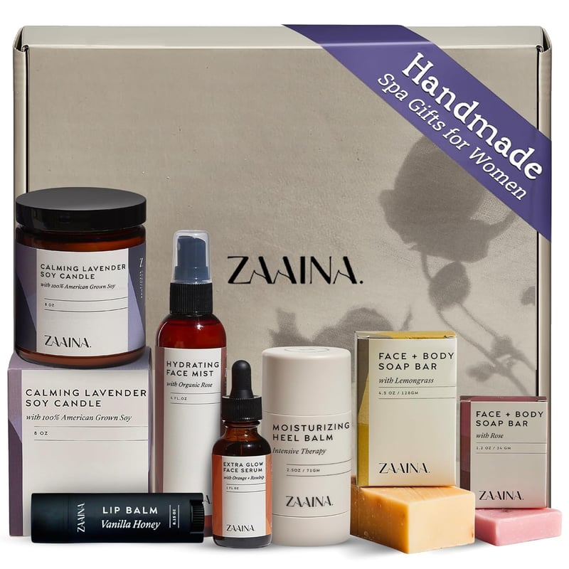 Luxury Spa Gift Set for Women - Handmade Relaxation Kit