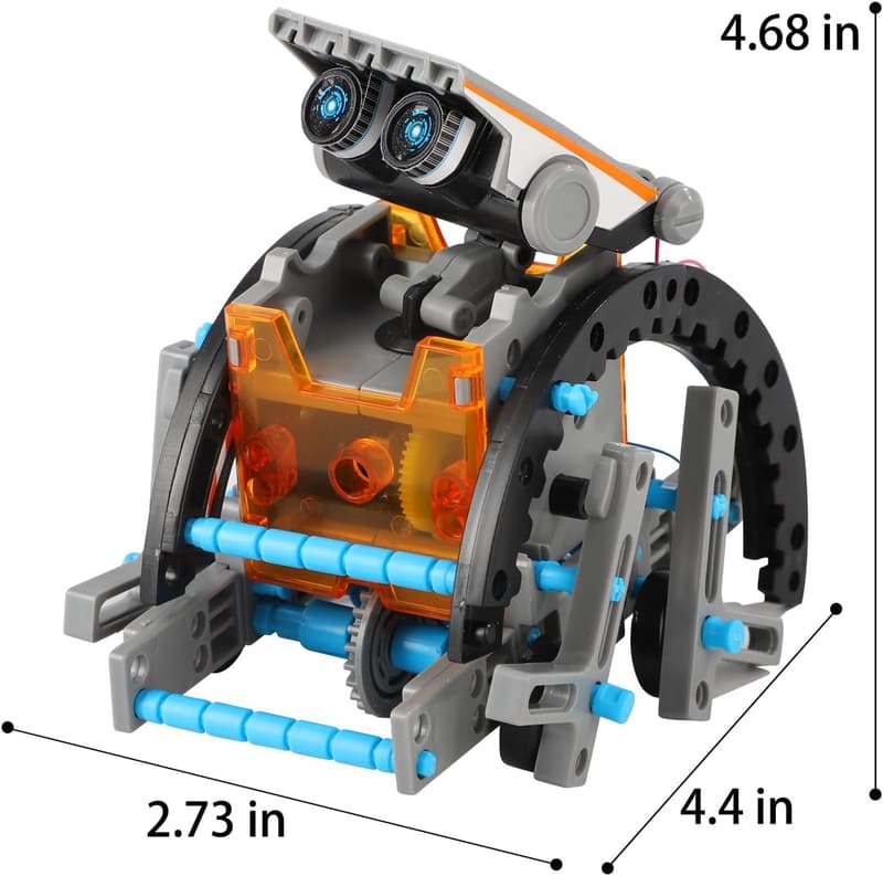 12-in-1 STEM Solar Robot Kit for Kids Ages 8-13 - Educational Gift