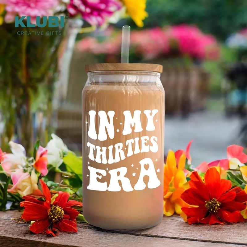 30th Birthday Glass Cup for Women - 