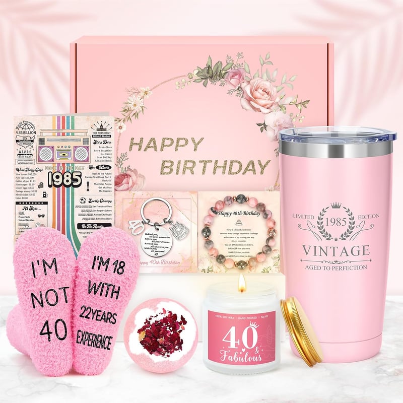 40th Birthday Gift Ideas for Women - 40 and Fabulous