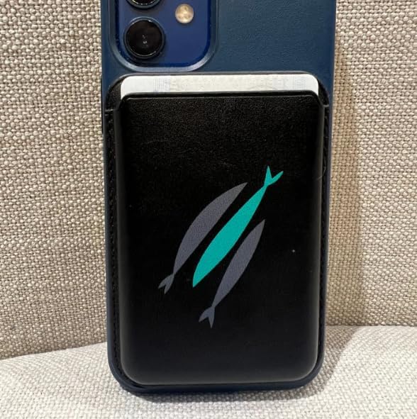 Magnetic Wallet for 1-3 Cards – The Chosen Fish Design