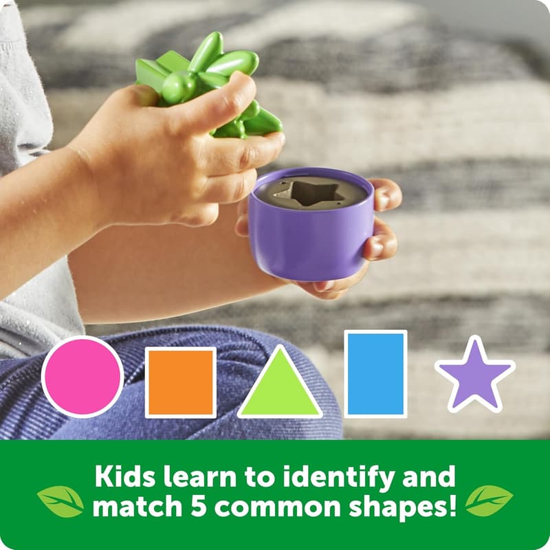 Toddler Outdoor Shape & Color Garden Sensory Toy Set