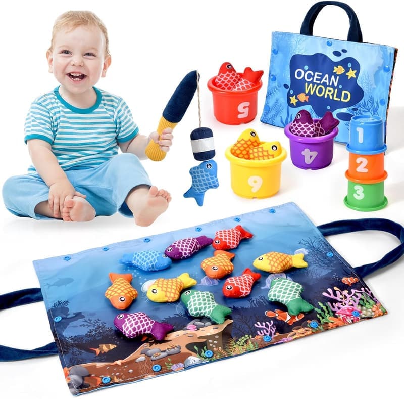 Educational Sensory Toy Set for 1-Year-Olds - 20 PCS