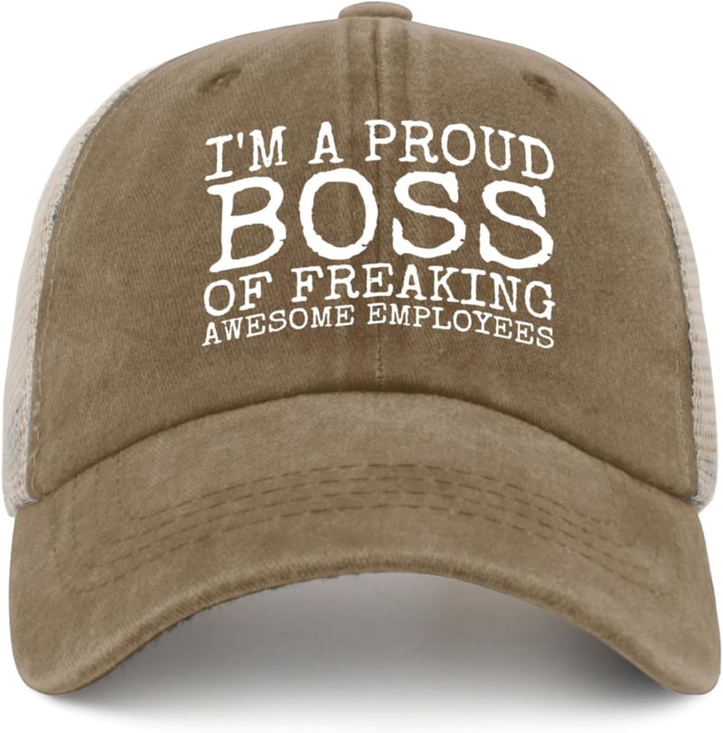 Unique Gift for Dad: Proud Boss of Awesome Employees