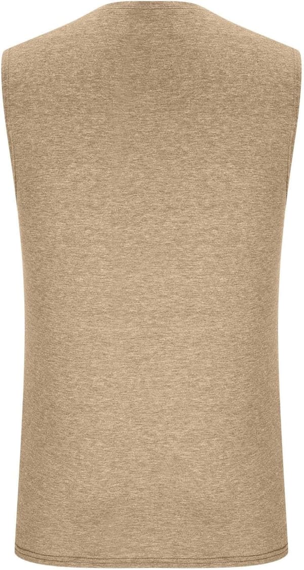 Men's Tropical Print Sleeveless Tank Top for Vacation