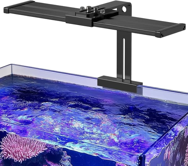LED Saltwater Aquarium Light for Nano Tank - 24/7 Mode, 35W