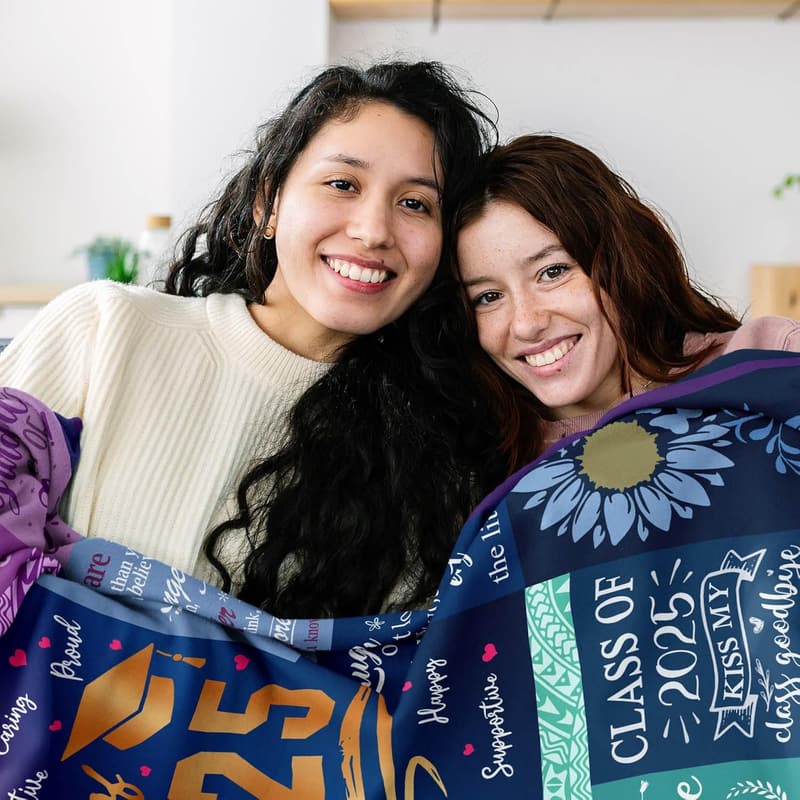 2025 Graduation Blanket - Class of 2025 Throw, 50