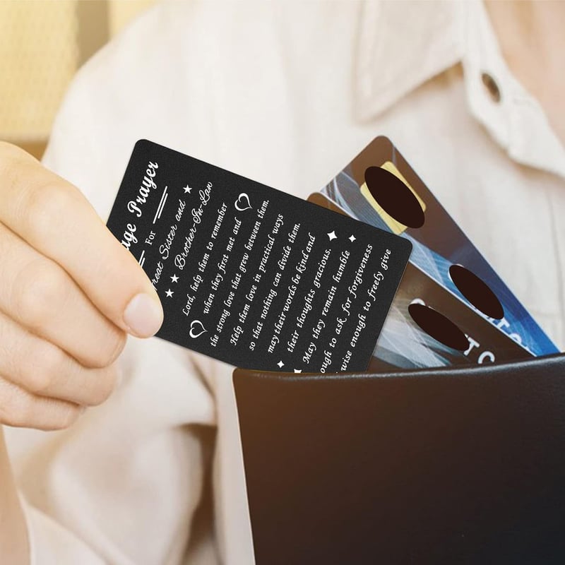 Happy Anniversary Wallet Card for Couples
