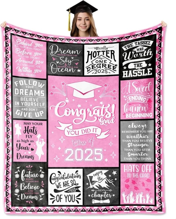 Graduation Blanket Gift (60