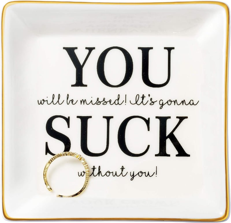 Farewell Trinket Dish Jewelry Gift for Women