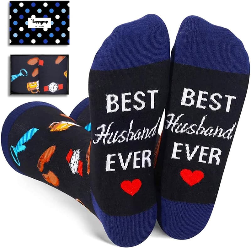 Funny Family Novelty Socks for Men - Great Gift for Dad or Brother