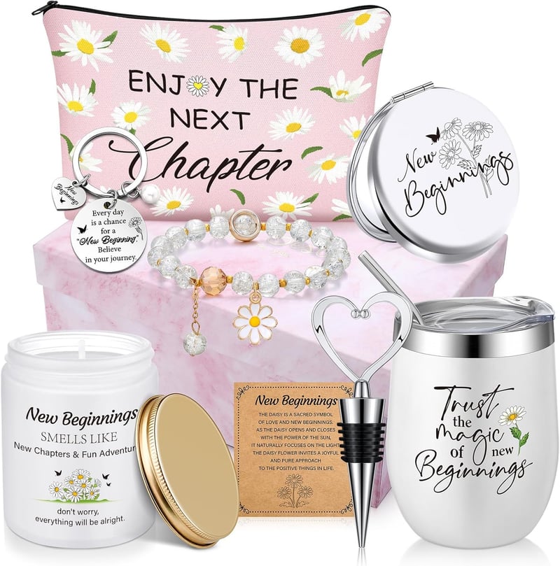 Going Away Gift Box for Coworker Women - New Beginnings