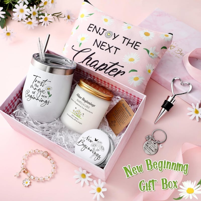 Going Away Gift Box for Coworker Women - New Beginnings