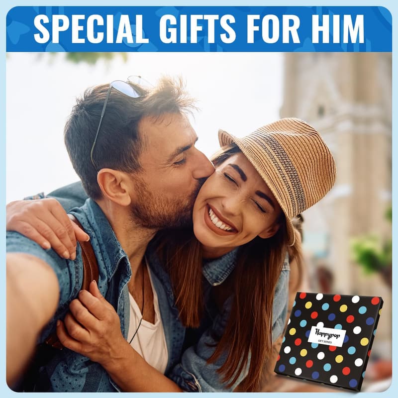 Funny Socks for Him - Novelty Gift for Dad or Brother