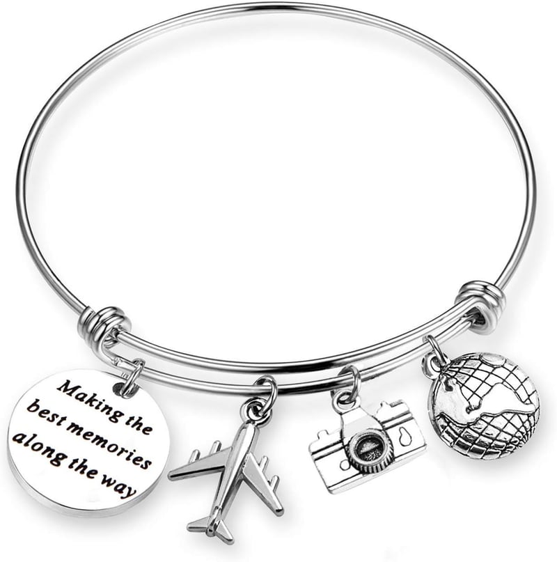Retirement Gift: Stainless Steel Expandable Travel Bracelet