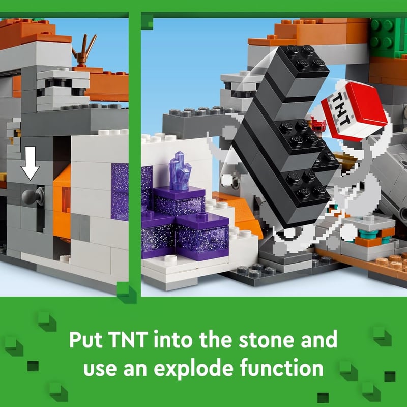 LEGO Minecraft Badlands Mineshaft Playset for Ages 8+