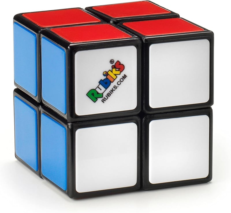 Official 2x2 Rubik's Cube Puzzle Toy for Ages 8+
